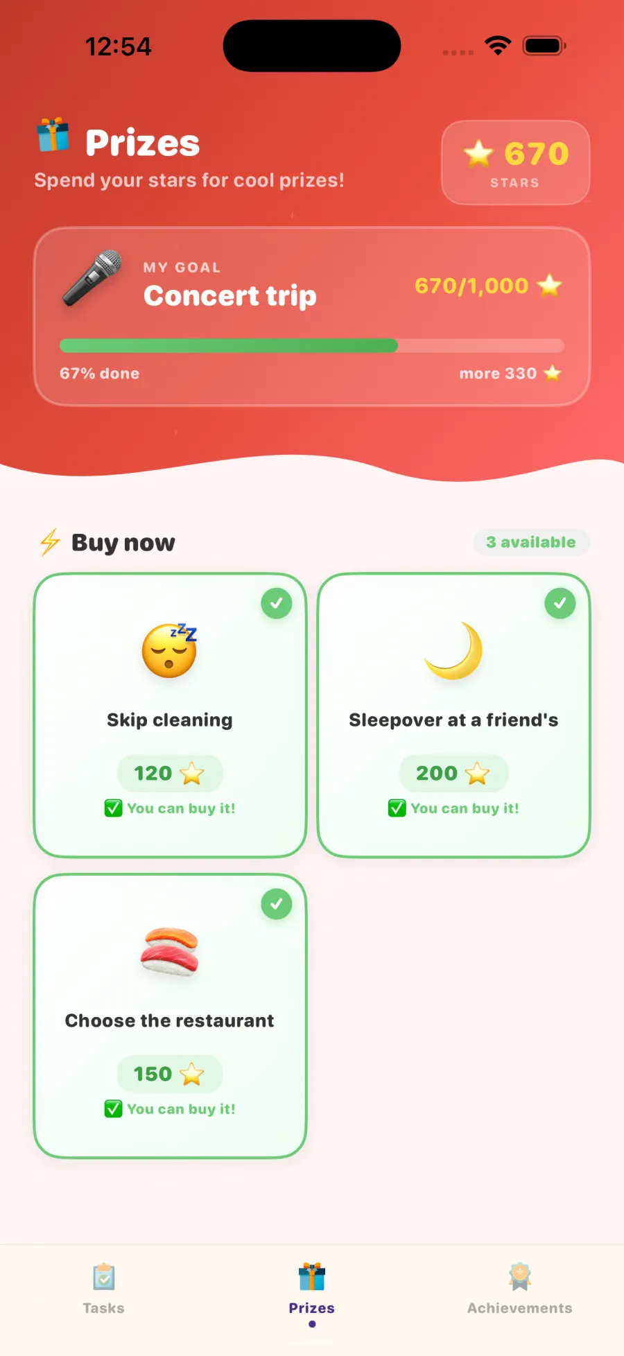 Child Prizes