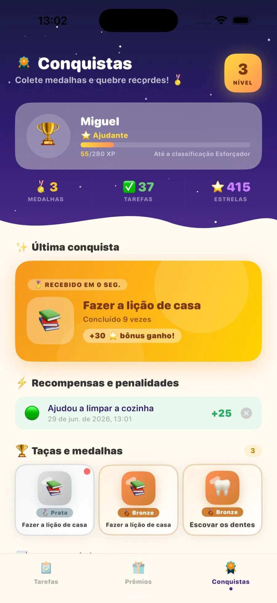 Child Achievements