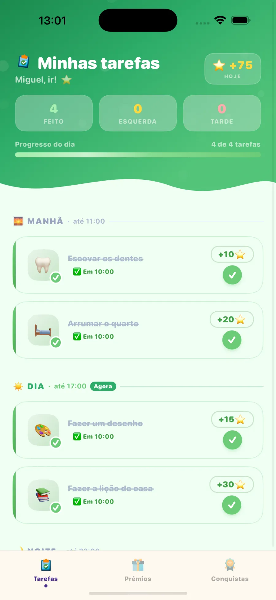 Child Tasks